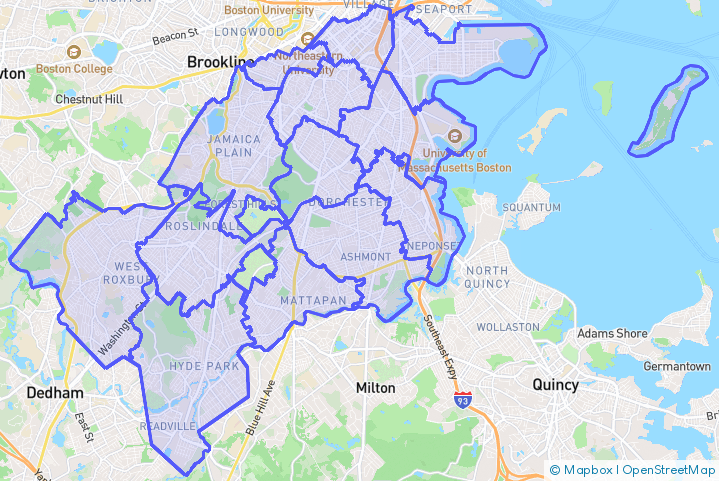 Service Area Map