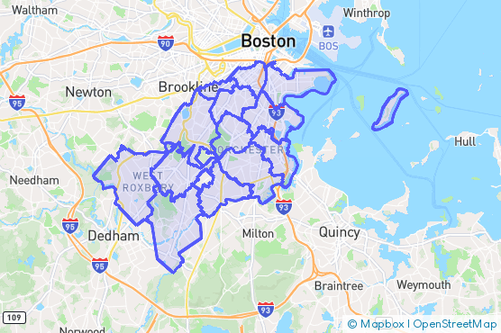 Service Area Map