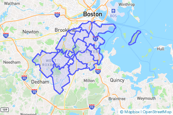 Service Area Map