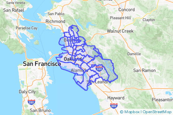 Service Area Map