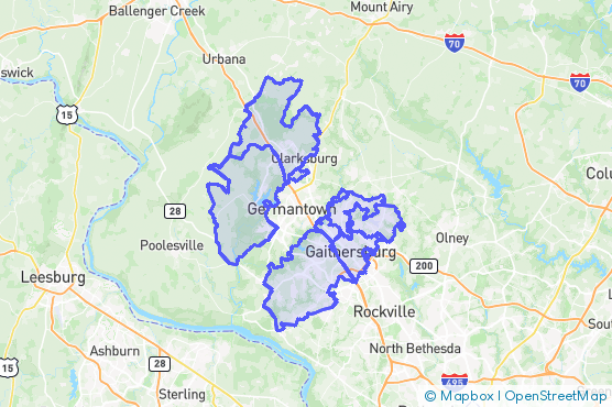 Service Area Map