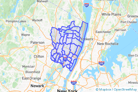Service Area Map