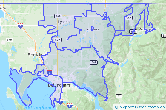 Service Area Map