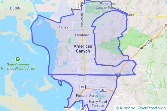 Service Area Map