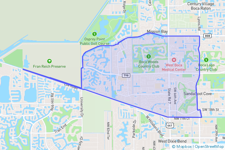 Service Area Map