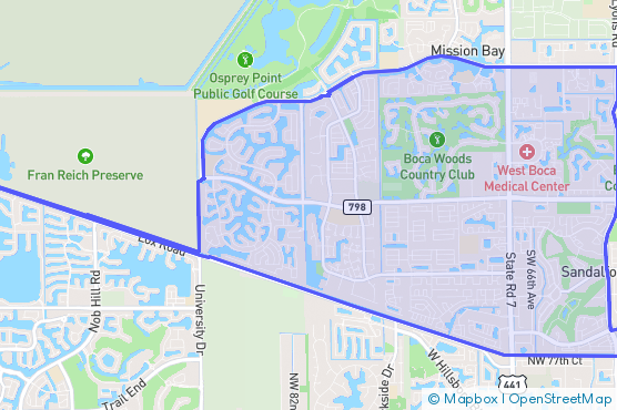 Service Area Map
