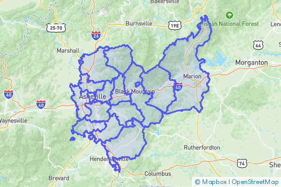 Service Area Map