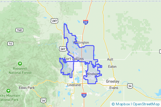Service Area Map