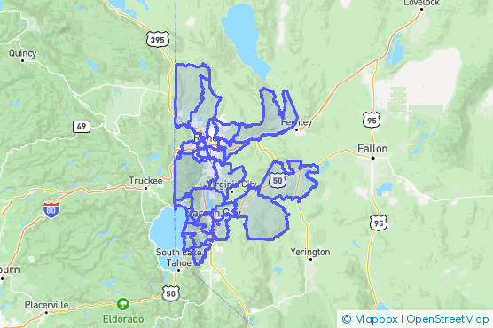 Service Area Map