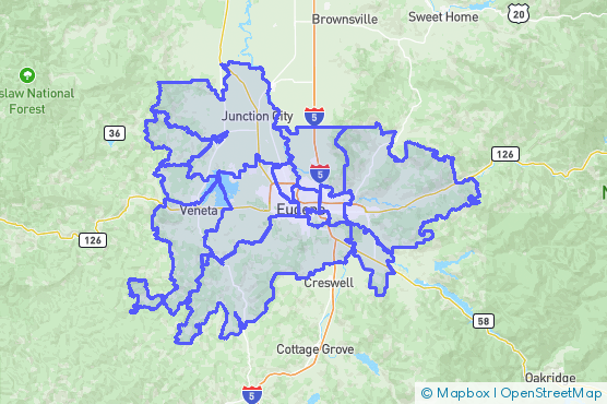 Service Area Map