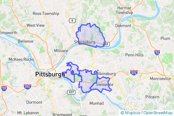 Service Area Map