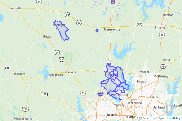 Service Area Map