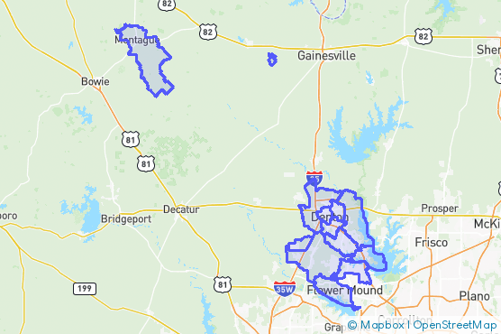 Service Area Map