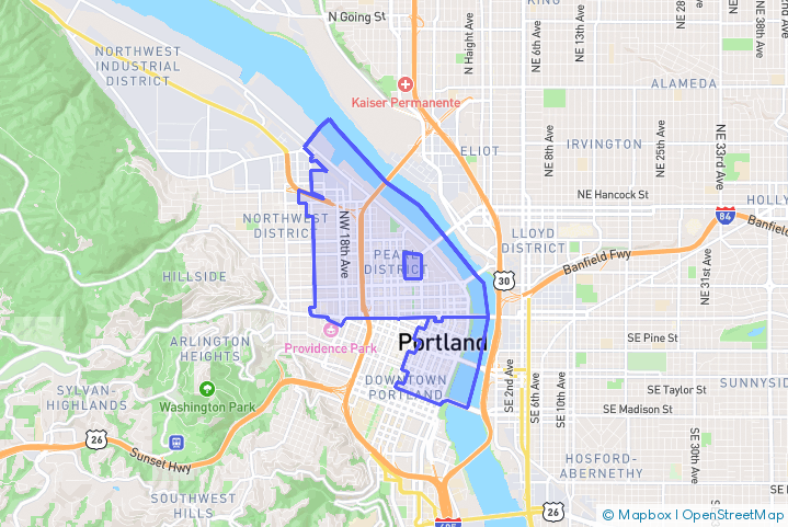 Service Area Map