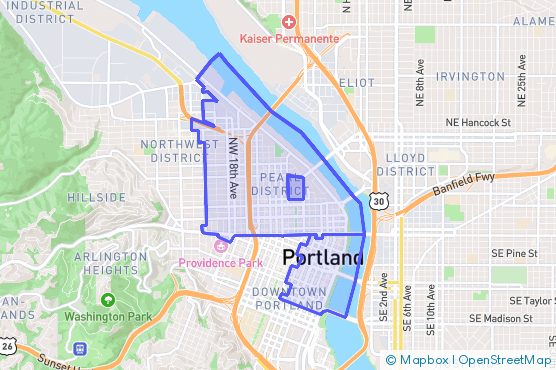 Service Area Map