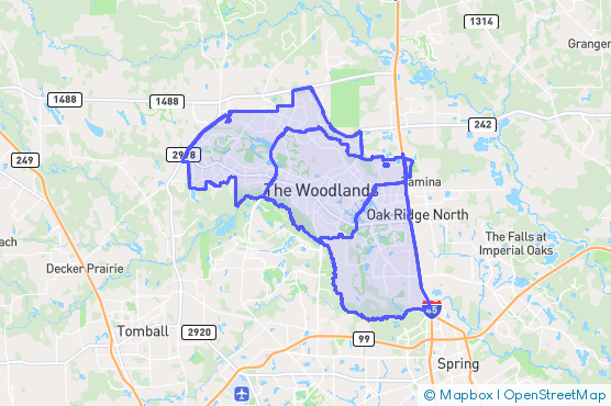 Service Area Map