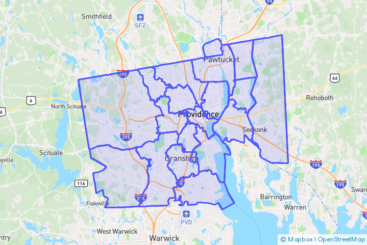 Service Area Map