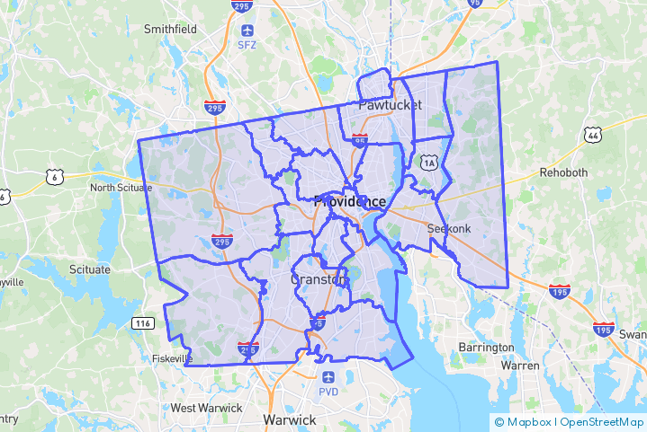 Service Area Map