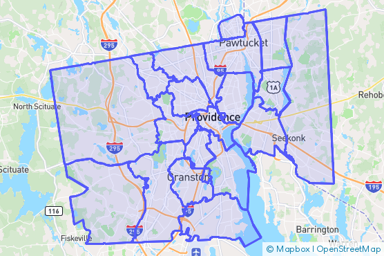 Service Area Map