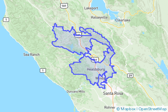 Service Area Map