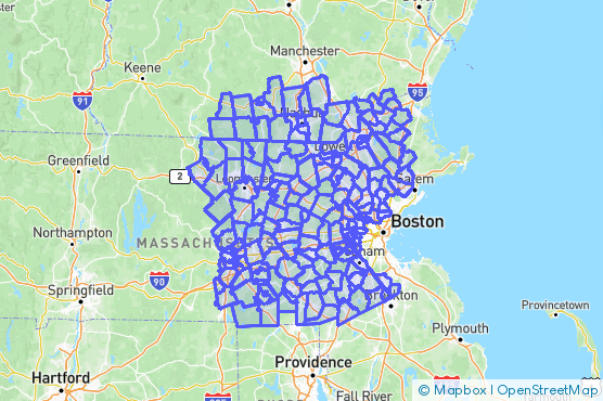 Service Area Map