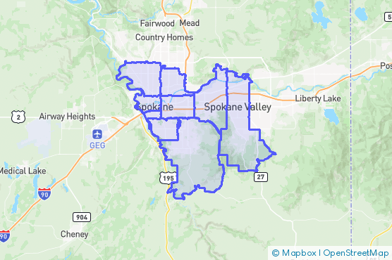 Service Area Map