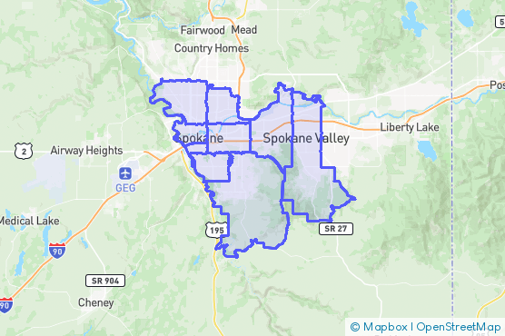 Service Area Map