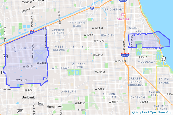 Service Area Map