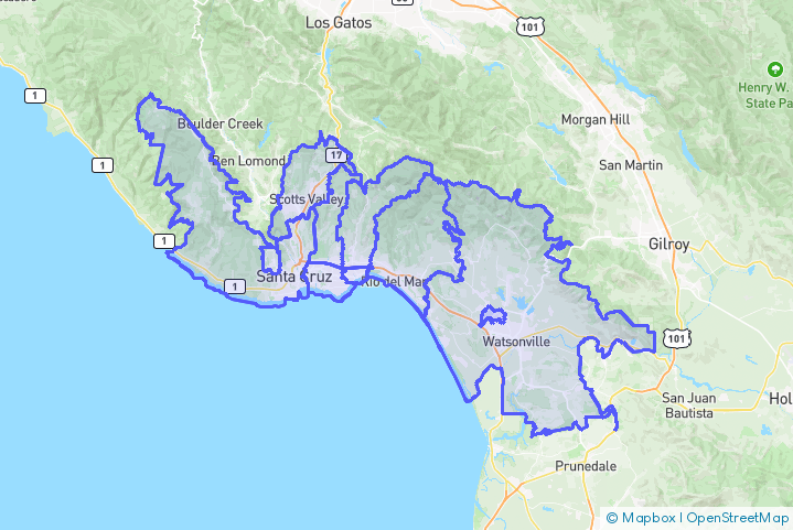 Service Area Map