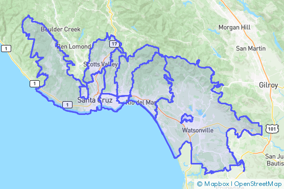 Service Area Map