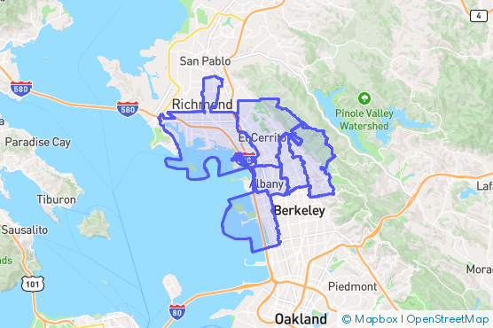 Service Area Map