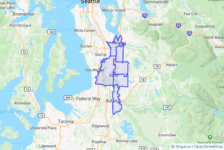 Service Area Map