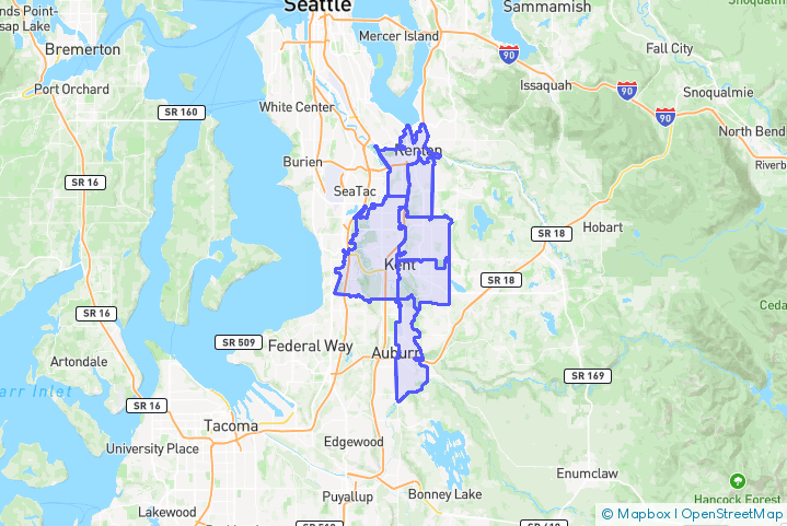 Service Area Map