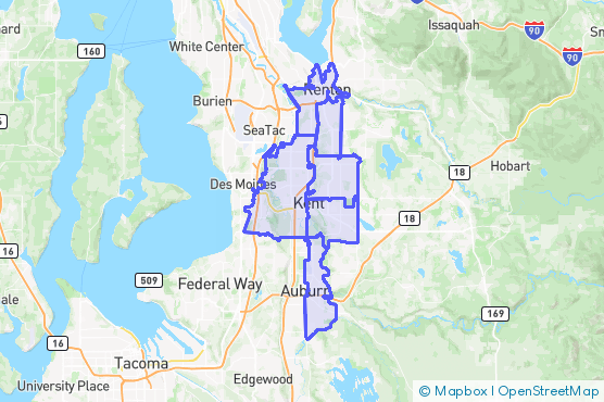 Service Area Map