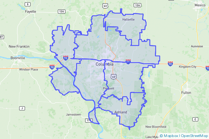 Service Area Map