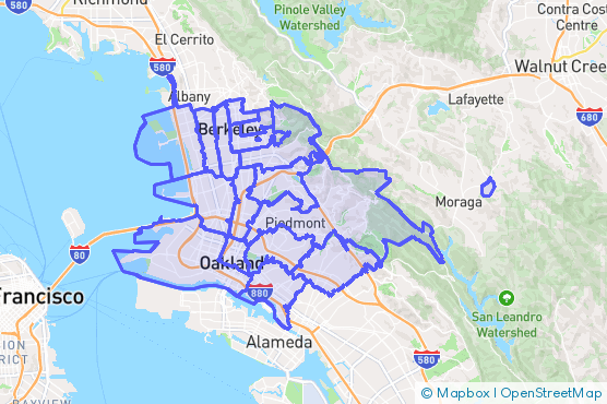 Service Area Map