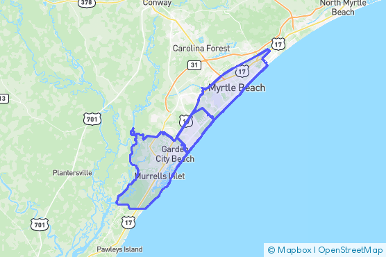 Service Area Map