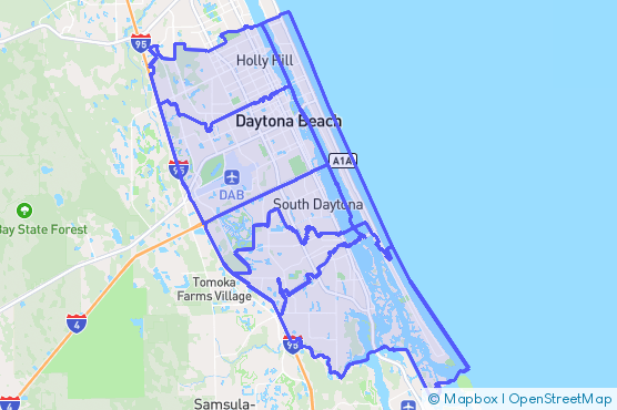 Service Area Map