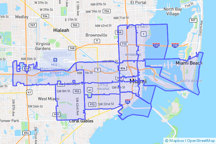 Service Area Map