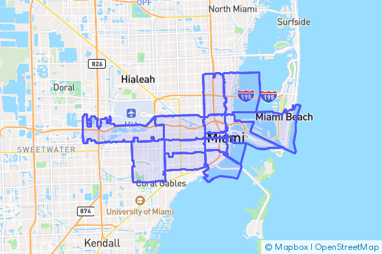 Service Area Map