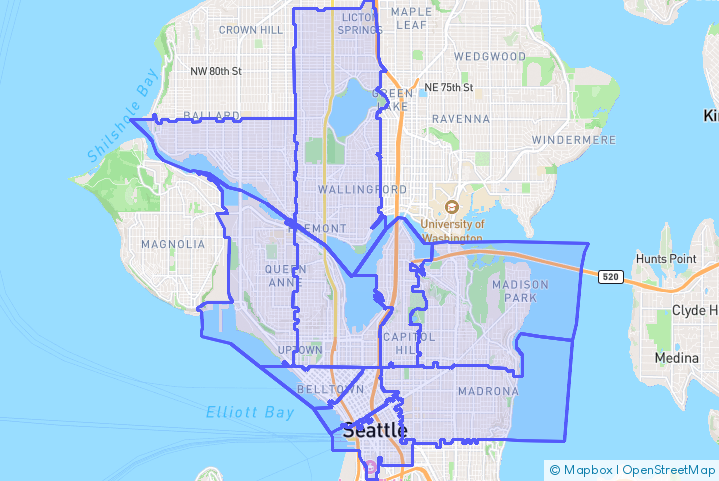 Service Area Map
