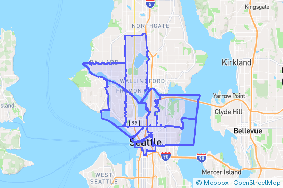 Service Area Map
