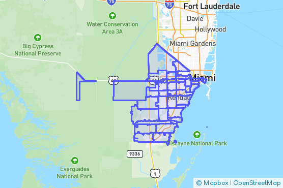 Service Area Map