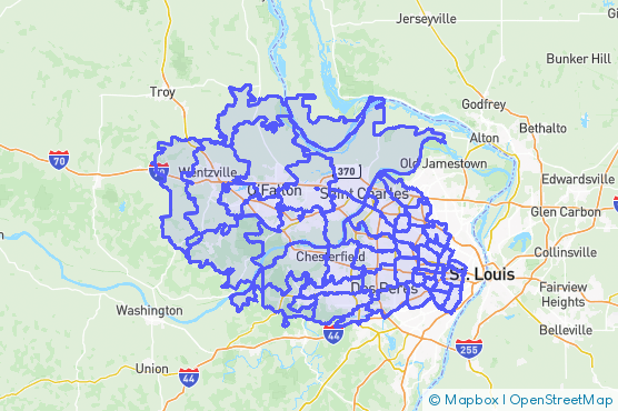 Service Area Map