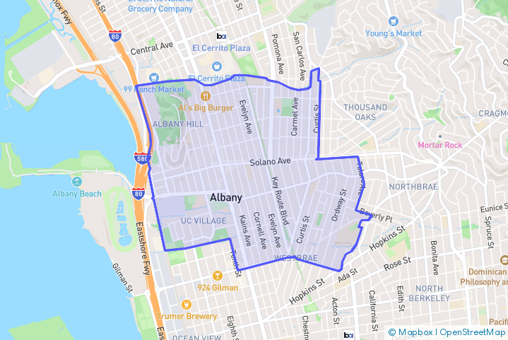 Service Area Map