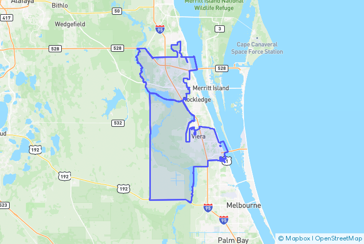 Service Area Map