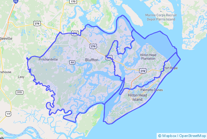 Service Area Map