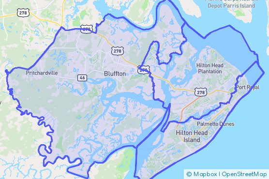 Service Area Map