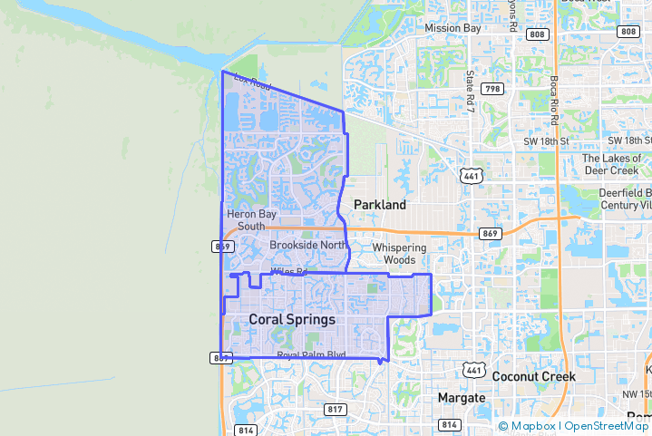 Service Area Map