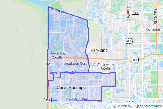 Service Area Map
